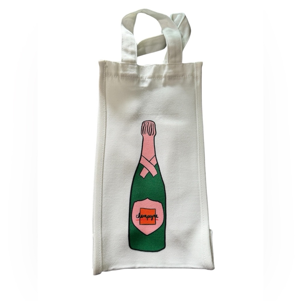 Champagne Print Art Mini Tote Bag